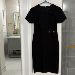 Banana Republic Black Mini Dress